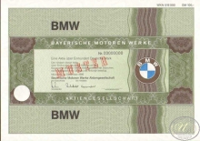 BMW(образец). Акция в 100 марок, 1996 год.