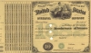 United States Internal Revenue (бланк), $10, 1882 год.