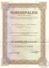 Rubenpaleis.10 акций, 1989 год.