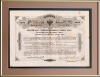 Билет Государственной Комиссии погашения долгов Российского 3% займа 1859 года. Билет в 100 ф.стерлингов.