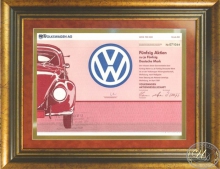 Volkswagen AG. Сертификат на 50 акций,1991 год